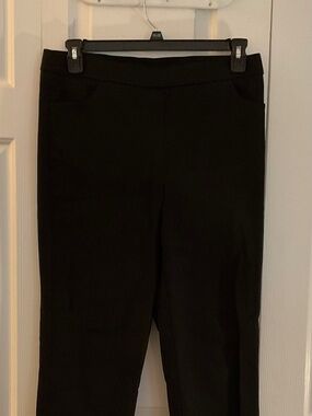 Alfred Dunner pull on pants Black, size 12 Petite